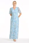 Sachin & Babi Mae Gown In Blue