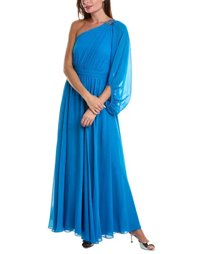 Sachin & Babi Makayla Gown In Blue