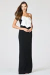 Sachin & Babi Marist Gown In Black