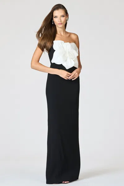 Sachin & Babi Marist Gown In Black