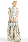 Sachin & Babi Marta Gown In Green