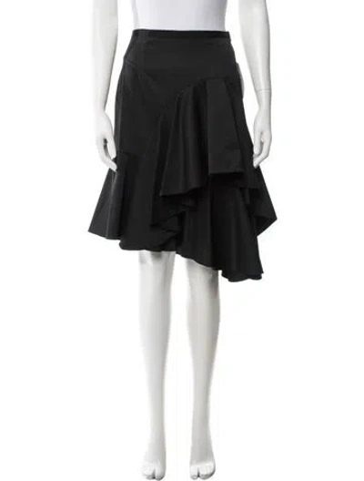 Pre-owned Sachin & Babi Midi Length Skirt W/ Tags In Black
