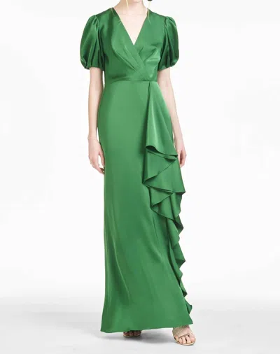 Sachin & Babi Mila Maxi Gown In Emerald In Green