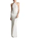 Sachin & Babi Morgan Gown In White