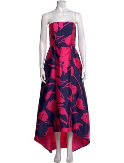 Pre-owned Sachin & Babi Nylon Long Dress In Multi