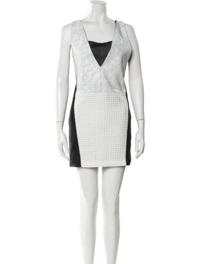 Pre-owned Sachin & Babi Nylon Mini Dress In Multi