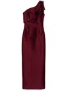 Sachin & Babi Olivia Gown In Burgundy