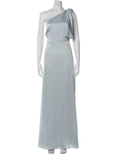 Pre-owned Sachin & Babi One-shoulder Long Dress W/ Tags In Blue