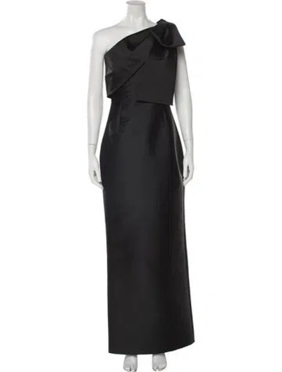 Pre-owned Sachin & Babi One-shoulder Long Dress W/ Tags In Gray