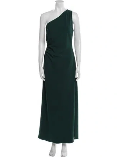Pre-owned Sachin & Babi One-shoulder Long Dress W/ Tags In Green