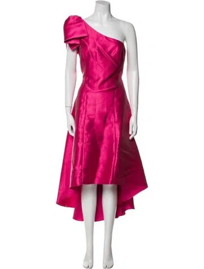 Pre-owned Sachin & Babi One-shoulder Long Dress W/ Tags In Pink