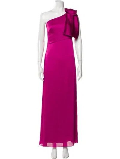 Pre-owned Sachin & Babi One-shoulder Long Dress W/ Tags In Pink