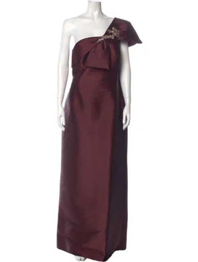 Pre-owned Sachin & Babi One-shoulder Long Dress W/ Tags In Purple