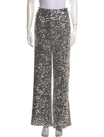Pre-owned Sachin & Babi Patterned Wide Leg Pants In Multicolor