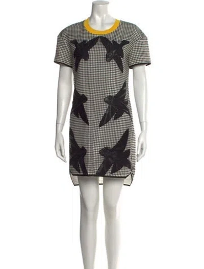 Pre-owned Sachin & Babi Printed Mini Dress In Multi