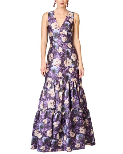Sachin & Babi Rori Gown In Blue