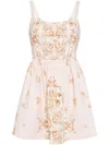 Sachin & Babi Samira Floral-print Dress In Pink