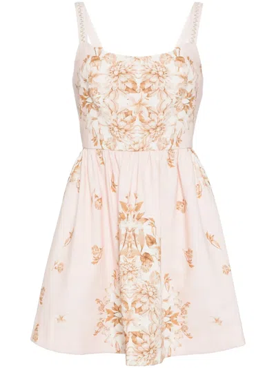 Sachin & Babi Samira Floral-print Dress In Pink