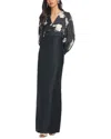 Sachin & Babi Schylor Gown In Black