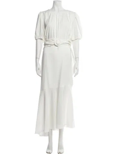 Pre-owned Sachin & Babi Scoop Neck Long Dress W/ Tags In Neutral