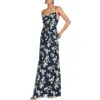 Sachin & Babi Sienna Floral Chiffon Gown