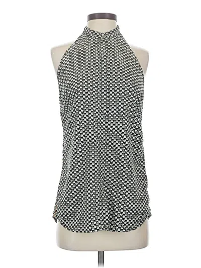 Pre-owned Sachin & Babi Sleeveless Blouse In Gray