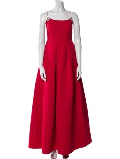 Pre-owned Sachin & Babi Square Neckline Long Dress In Multi