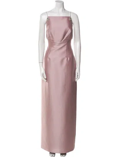 Pre-owned Sachin & Babi Square Neckline Long Dress W/ Tags In Pink