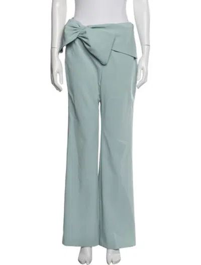 Pre-owned Sachin & Babi Straight Leg Pants In Blue/green