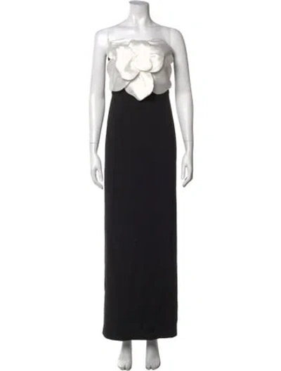 Pre-owned Sachin & Babi Strapless Long Dress W/ Tags In Black