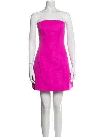 Pre-owned Sachin & Babi Strapless Mini Dress W/ Tags In Pink