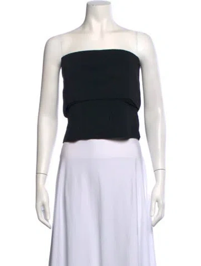 Pre-owned Sachin & Babi Strapless Top In Black