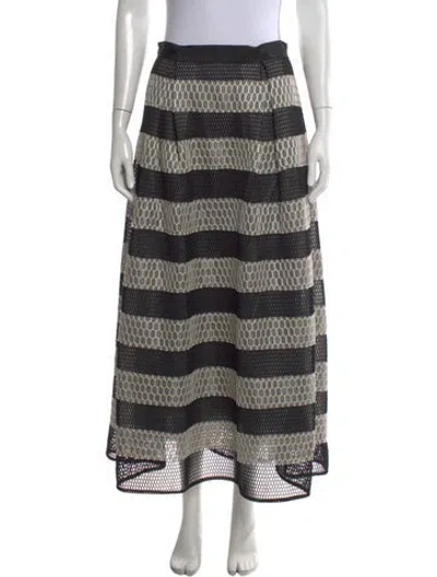 Pre-owned Sachin & Babi Striped Long Skirt W/ Tags