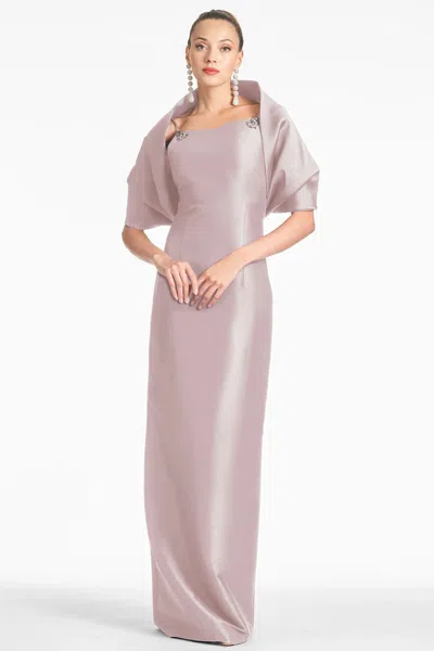 Sachin & Babi The Hug Peach Mikado Shawl In Blush