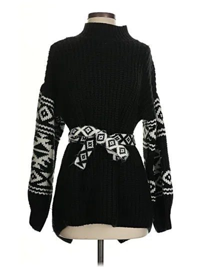 Pre-owned Sachin & Babi Turtleneck Sweater In Black