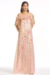 Sachin & Babi Valentina Gown In Pink