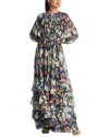Sachin & Babi Venus Gown In Multi