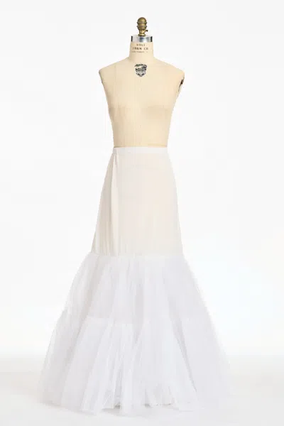 Sachin & Babi White A-line Petticoat