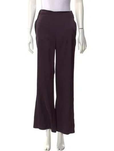 Pre-owned Sachin & Babi Wide Leg Pants In Purple