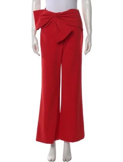 Pre-owned Sachin & Babi Wide Leg Pants In Red