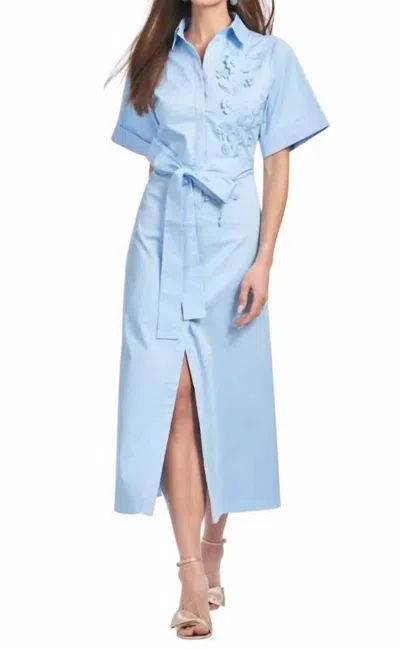 Sachin & Babi Willow Midi Dress In Glacier Blue