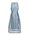 Sachin & Babi Woman Midi Dress Light Blue Size 10 Polyester In Blue