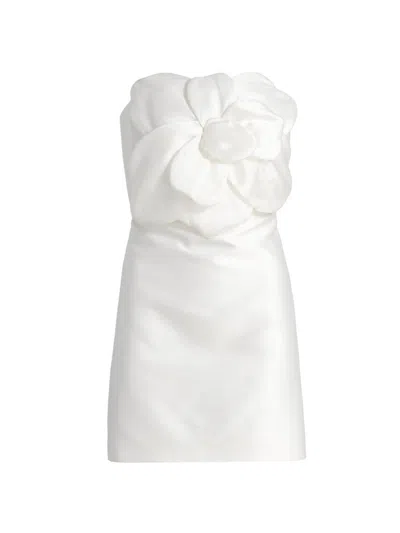 Sachin & Babi Women's Anora Floral-appliqué Strapless Minidress In White