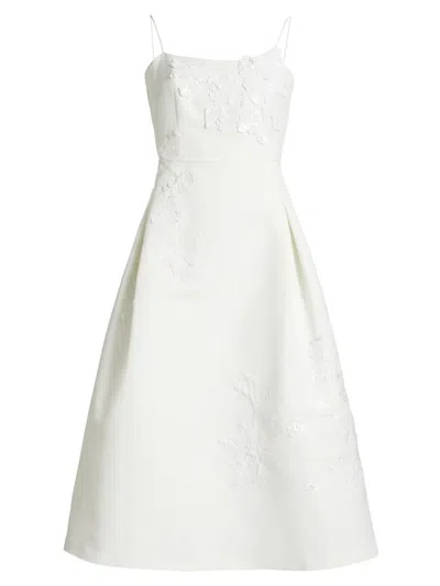 Sachin & Babi Women's Audra Fit & Flare Midi-dress In White