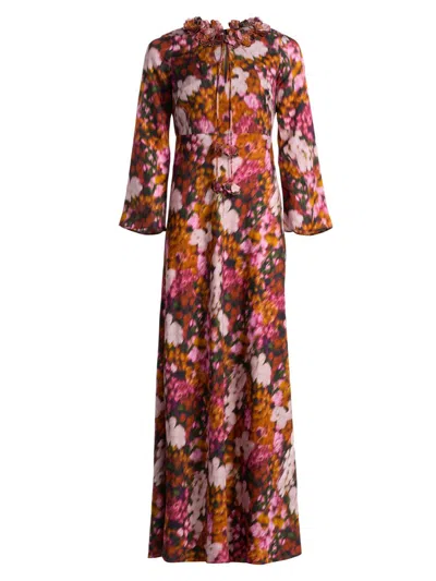 Sachin & Babi Women's Daria Floral A-line Gown In Multi