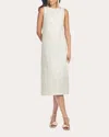 Sachin & Babi Eden Sequin Midi Dress In White