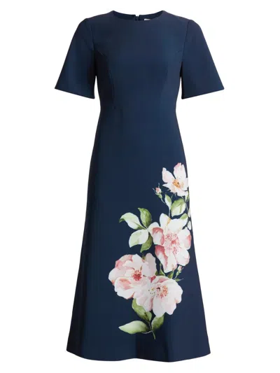 Sachin & Babi Women's Fairfield Floral Cocktail Dress In Blue