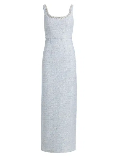 Sachin & Babi Embellished Lana Gown In White