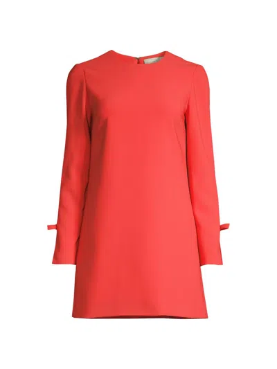 Sachin & Babi Women's Lily Long-sleeve Shift Dress In Red