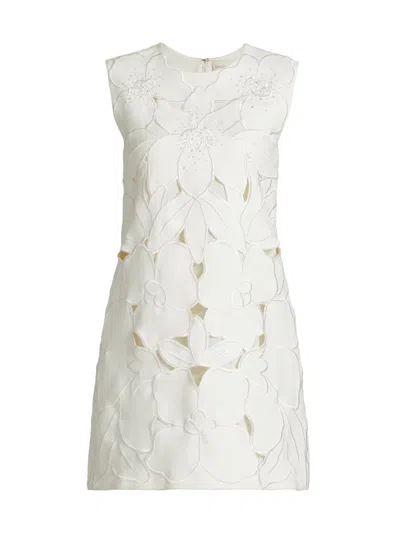 Sachin & Babi Women's Mitzi Embellished Sleeveless Minidress In White